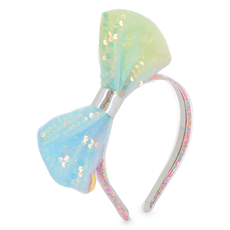 Cerchietto fiocco e paillettes BILLIEBLUSH 
                        BAMBINA