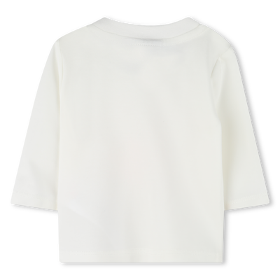 T-shirt con stampa petali BOSS BAMBINA