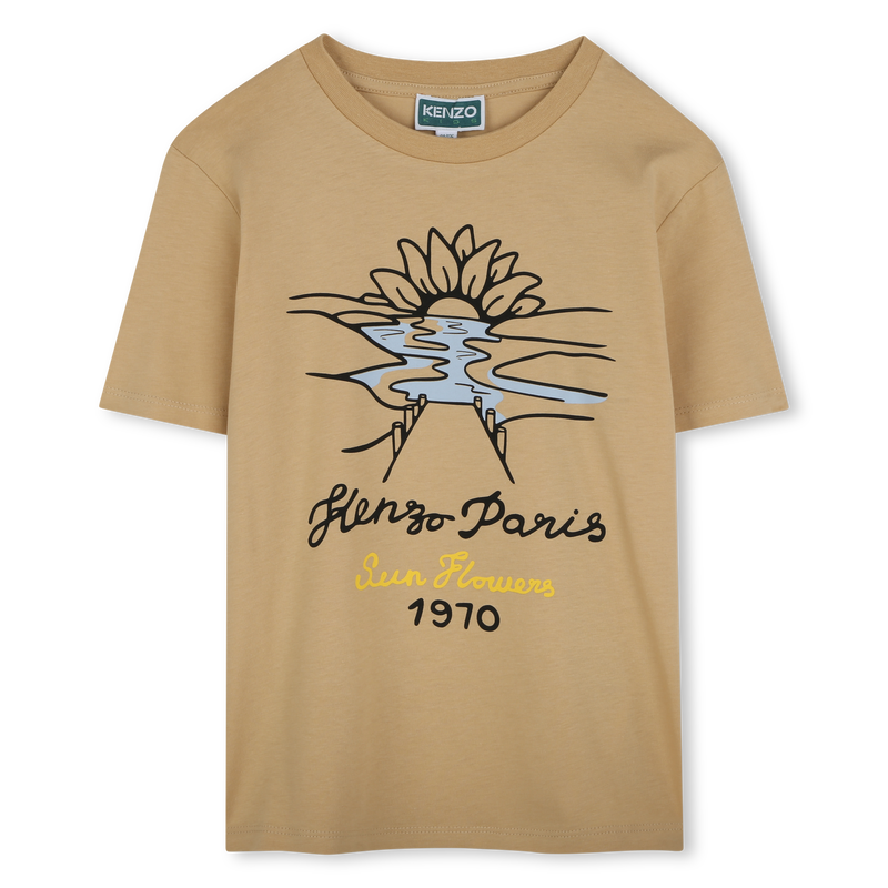 T-shirt maniche corte cotone KENZO KIDS 
                        RAGAZZO