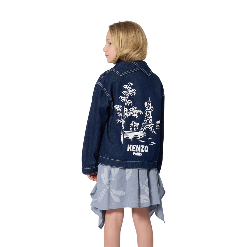GIACCA DI JEANS KENZO KIDS 
                        BAMBINA