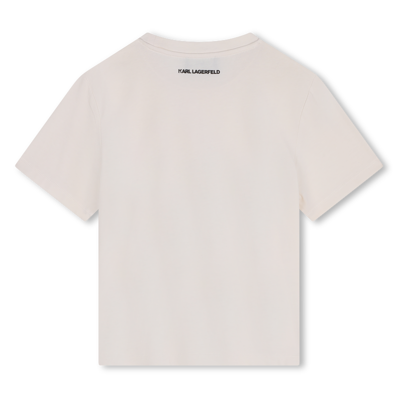Choupette Graphic Tee KARL LAGERFELD KIDS 
                        BAMBINA