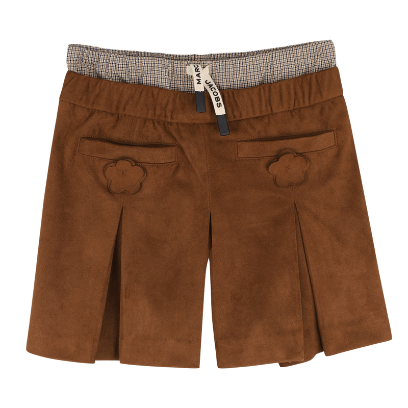 Gonna-shorts in suede MARC JACOBS 
                        BAMBINA