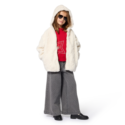 Cappotto in pelliccia sintetica MICHAEL KORS BAMBINA