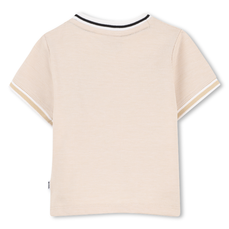 T-SHIRT A MANICHE CORTE BOSS 
                        RAGAZZO