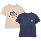 Confezione da due t-shirt, BLU ARDESIA, hi-res
