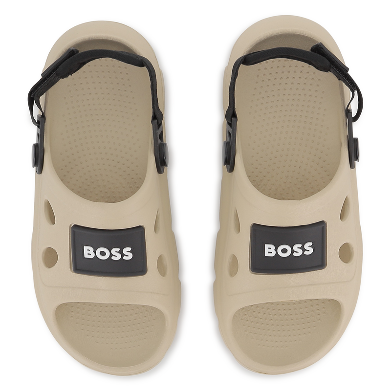 Sandali con chiusura a strappo BOSS 
                        BAMBINO