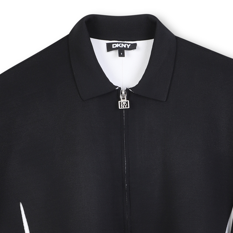 Mantella in maglia DKNY 
                        BAMBINA