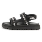Sandali con cinturino KARL LAGERFELD KIDS 
                    RAGAZZO