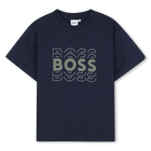 T-shirt a maniche corte BOSS 
                    RAGAZZO