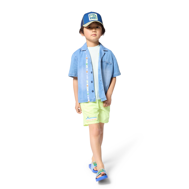 CAMICIA A MANICHE CORTE BILLIEBLUSH 
                        RAGAZZO