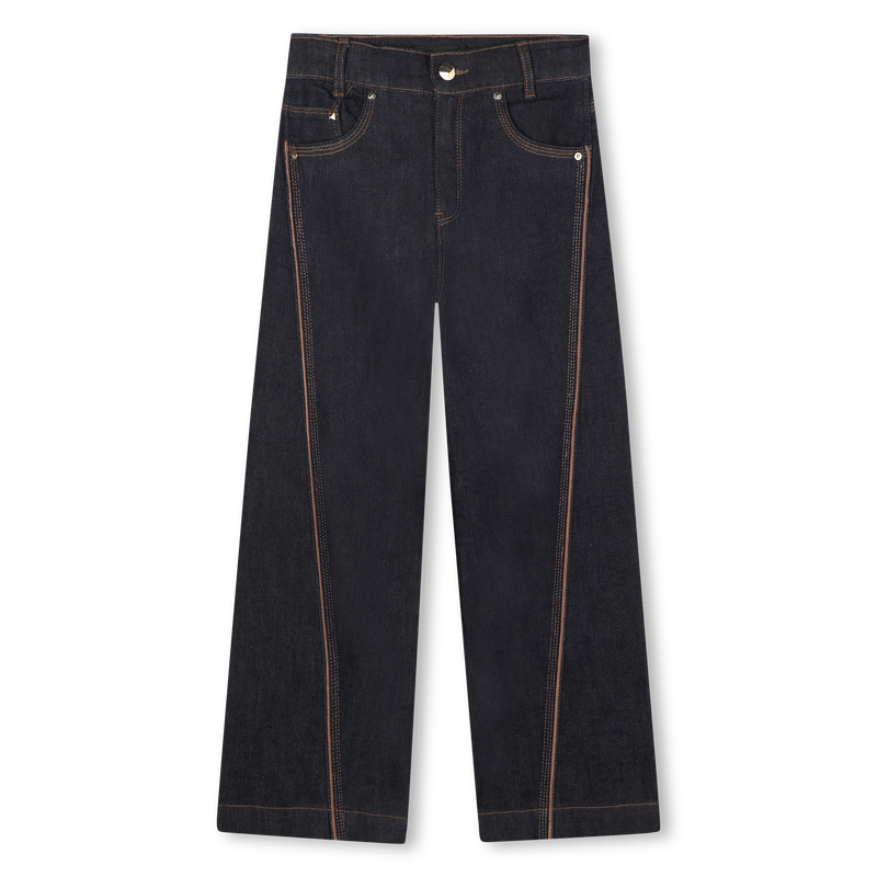 Pantaloni in denim KARL LAGERFELD KIDS 
                        BAMBINA