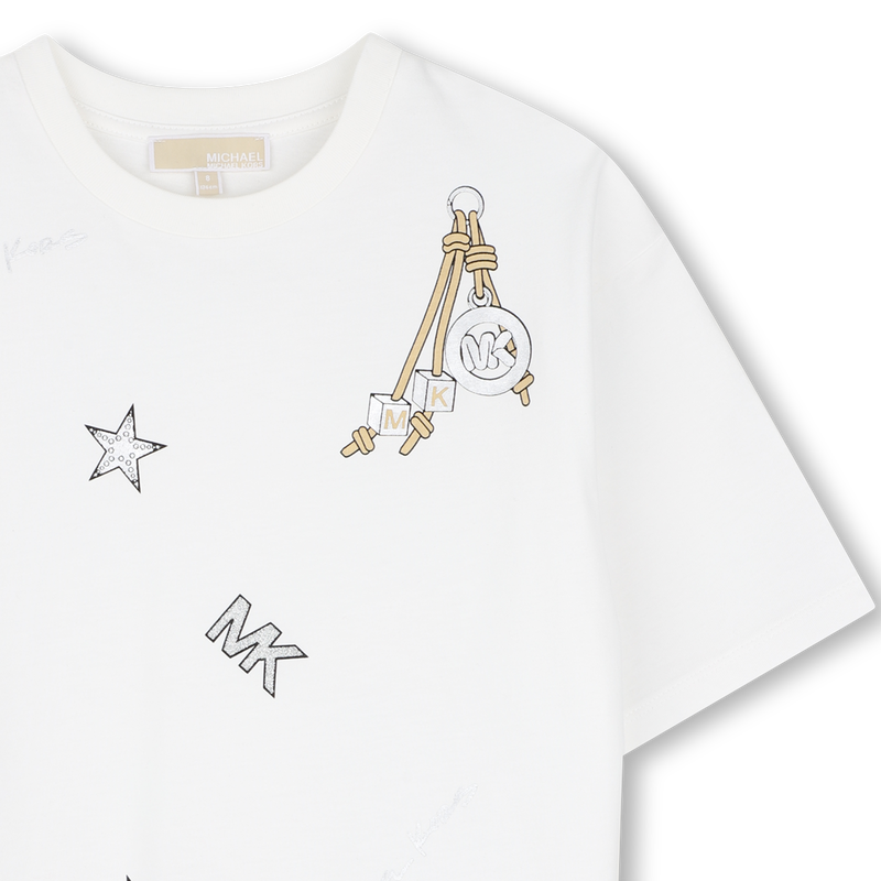 T-shirt a maniche corte MICHAEL KORS 
                        BAMBINA
