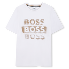 T-shirt a maniche corte, BIANCO, hi-res