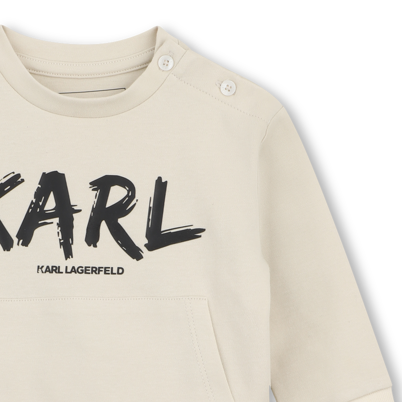 Completo felpa e pantaloni KARL LAGERFELD KIDS 
                        RAGAZZO