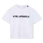 Set t-shirt e pantaloncini da bagno KARL LAGERFELD KIDS 
                    RAGAZZO