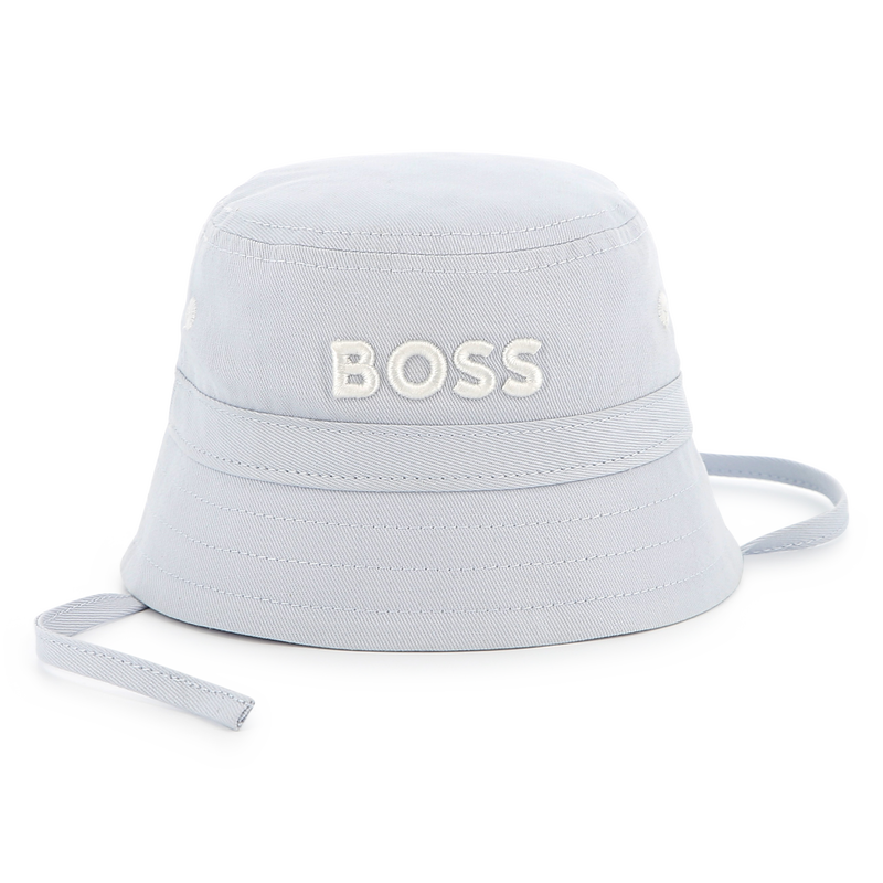 Bob in cotone con coulisse BOSS 
                        BAMBINO