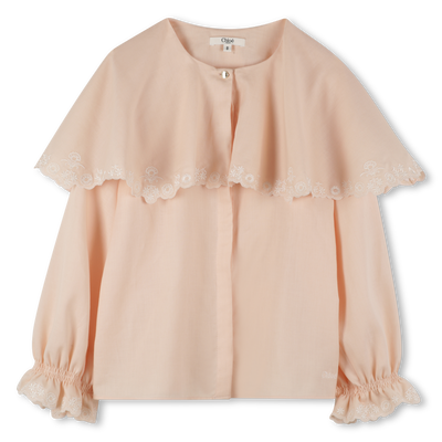 Blusa con ricamo floreale CHLOE BAMBINA