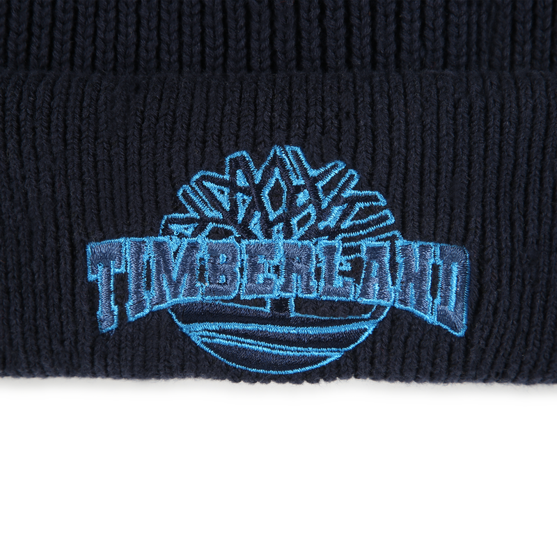 Berretto ricamato in maglia TIMBERLAND 
                        RAGAZZO