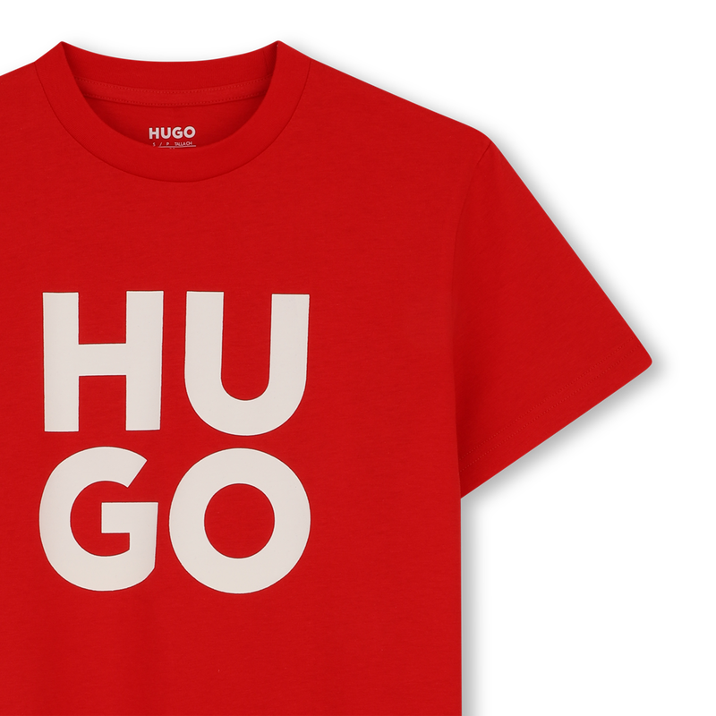 T-shirt a maniche corte HUGO 
                        BAMBINO