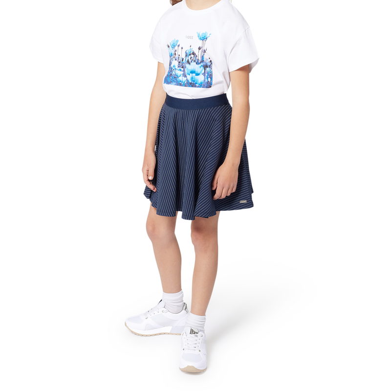 T-shirt a maniche corte BOSS 
                        BAMBINA