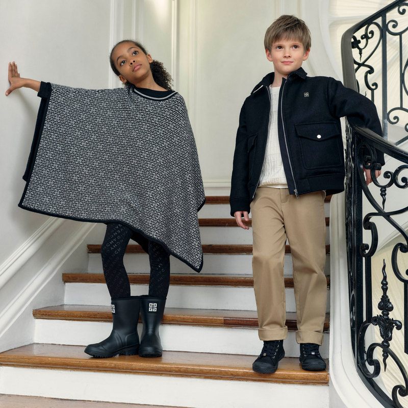 Cotton & Cashmere Cape GIVENCHY 
                        BAMBINA