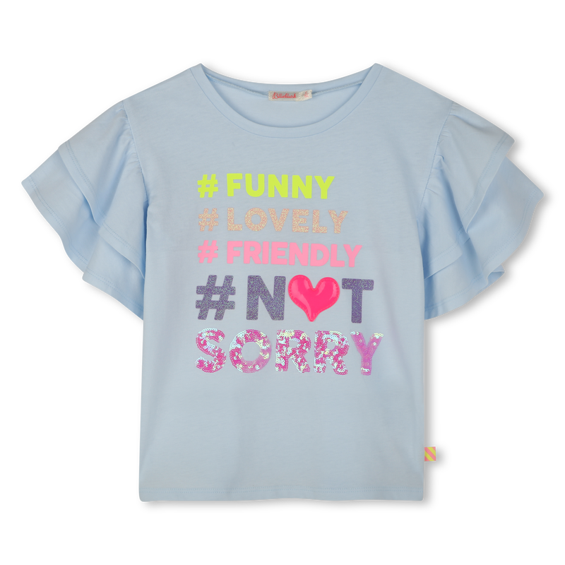 T-shirt a maniche corte BILLIEBLUSH 
                        BAMBINA