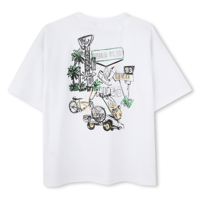 T-shirt a maniche corte HUGO 
                        RAGAZZO