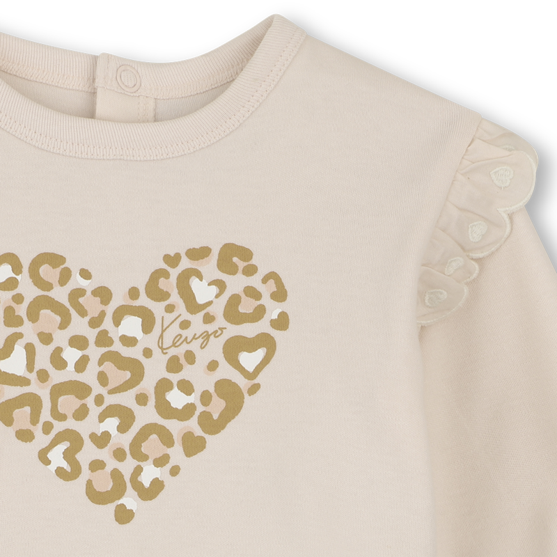 Completo felpa, pantaloni e peluche. KENZO KIDS 
                        BAMBINA