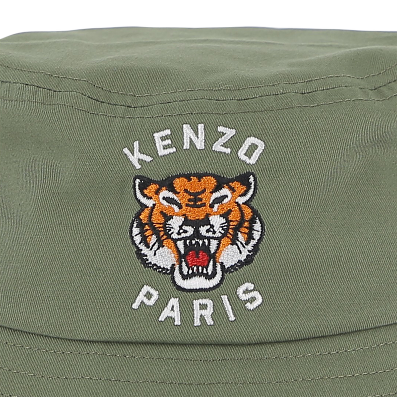 CAPPELLO DA PESCATORE CON LOGO KENZO KIDS 
                        UNISEX