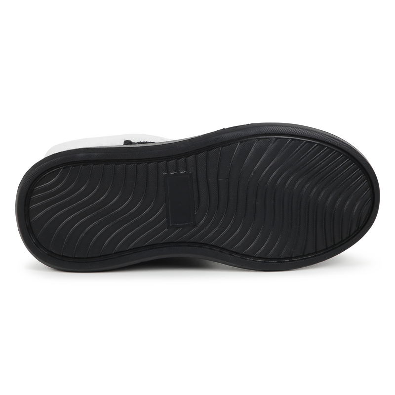 Stivali in pelle con risvolti KARL LAGERFELD KIDS 
                        BAMBINA