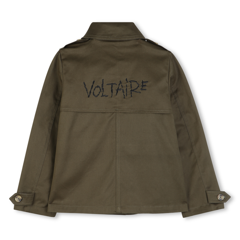TRENCH CORTO DOPPIOPETTO ZADIG & VOLTAIRE 
                        BAMBINA