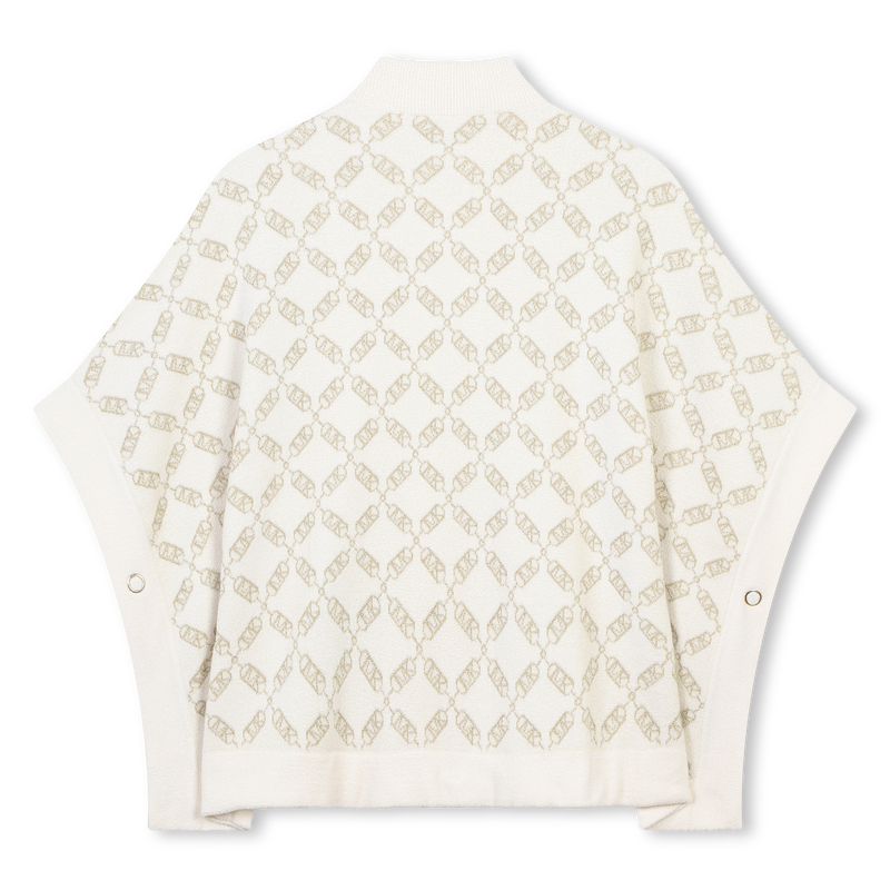 Mantella con zip in maglia MICHAEL KORS 
                        BAMBINA