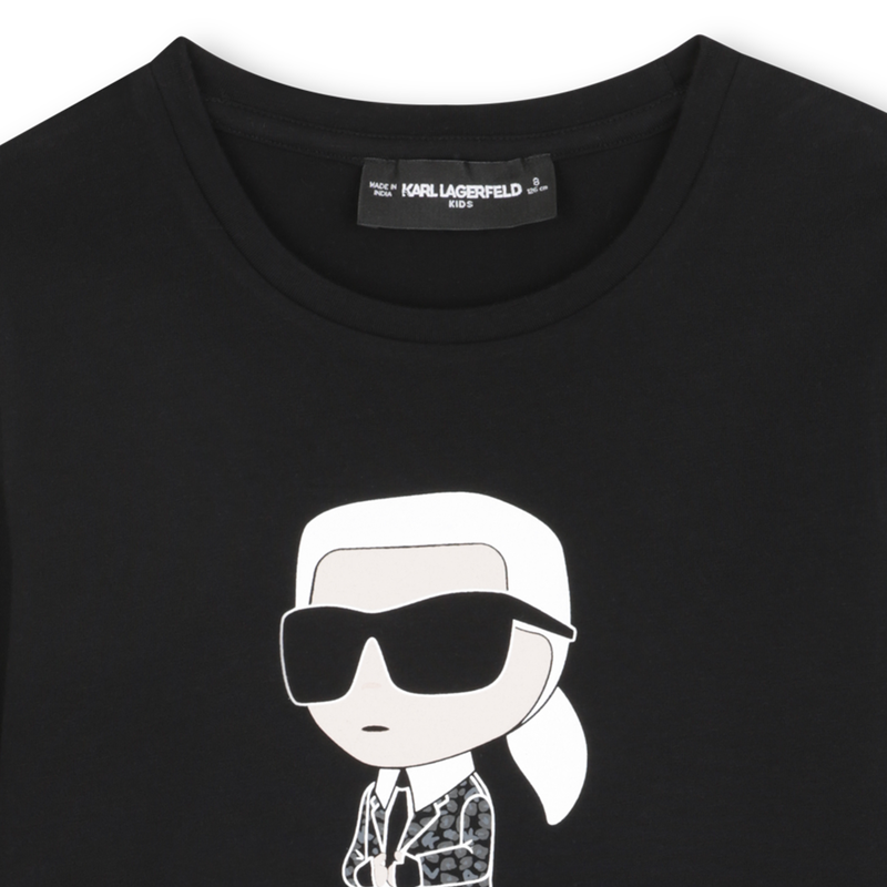 T-shirt a maniche lunghe KARL LAGERFELD KIDS 
                        BAMBINA