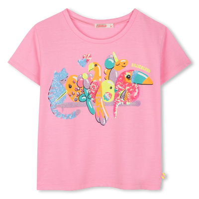 T-shirt con stampa glitter BILLIEBLUSH BAMBINA
