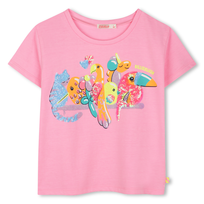 T-shirt con stampa glitter BILLIEBLUSH 
                        BAMBINA