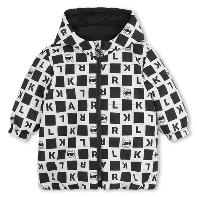 Giubbotto imbottito reversibile KARL LAGERFELD KIDS RAGAZZO