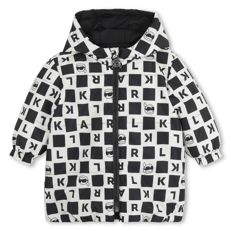Giubbotto imbottito reversibile KARL LAGERFELD KIDS 
                        RAGAZZO