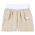 Shorts tasche con patta DKNY 
                    BAMBINA