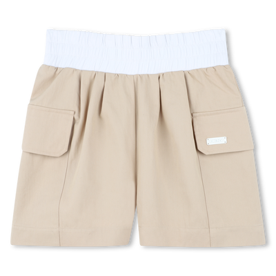 Shorts tasche con patta DKNY BAMBINA