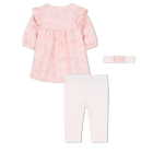 Set abito + leggings + fascia KENZO KIDS 
                    BAMBINA