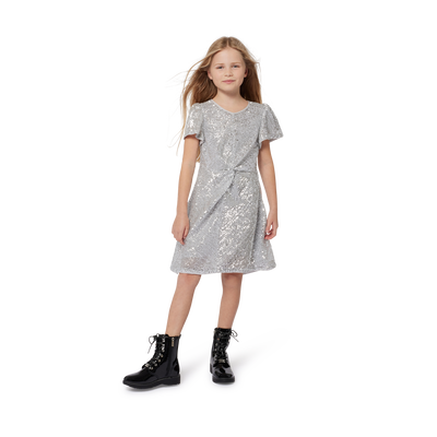 Sequin Zip-Up Dress MICHAEL KORS BAMBINA