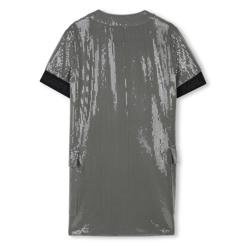 Vestito a maniche corte KARL LAGERFELD KIDS 
                        BAMBINA