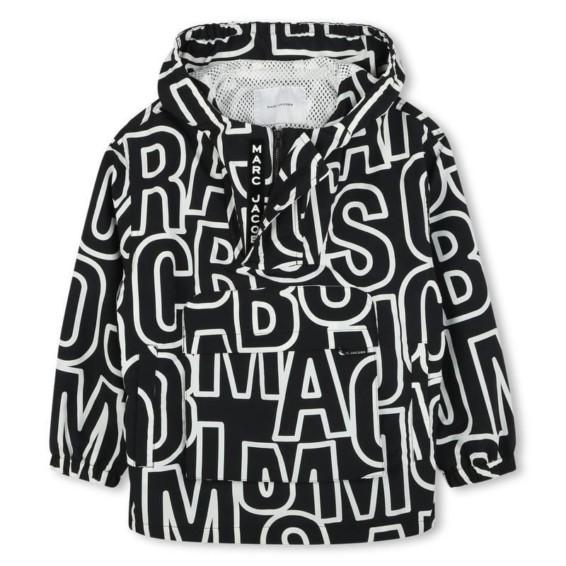 Giacca a vento con cappuccio MARC JACOBS 
                        RAGAZZO