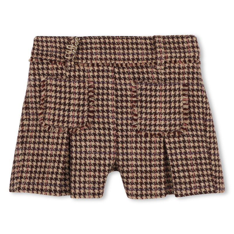Pantaloni corti a quadri CHLOE 
                        BAMBINA