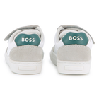 Sneakers con strisce a strappo BOSS 
                    RAGAZZO