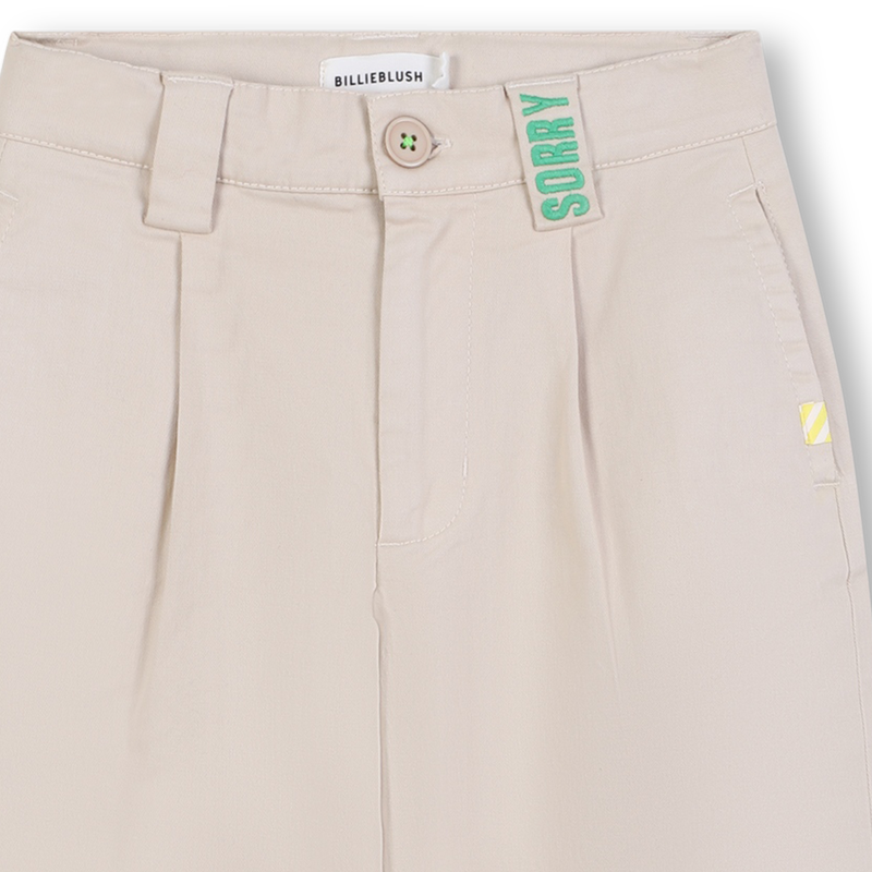 Pantaloni in twill BILLIEBLUSH 
                        RAGAZZO