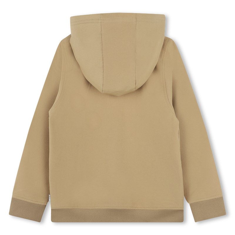 Cardigan con zip e cappuccio BOSS 
                        RAGAZZO