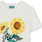 T-shirt con stampa girasoli KENZO KIDS 
                    UNISEX