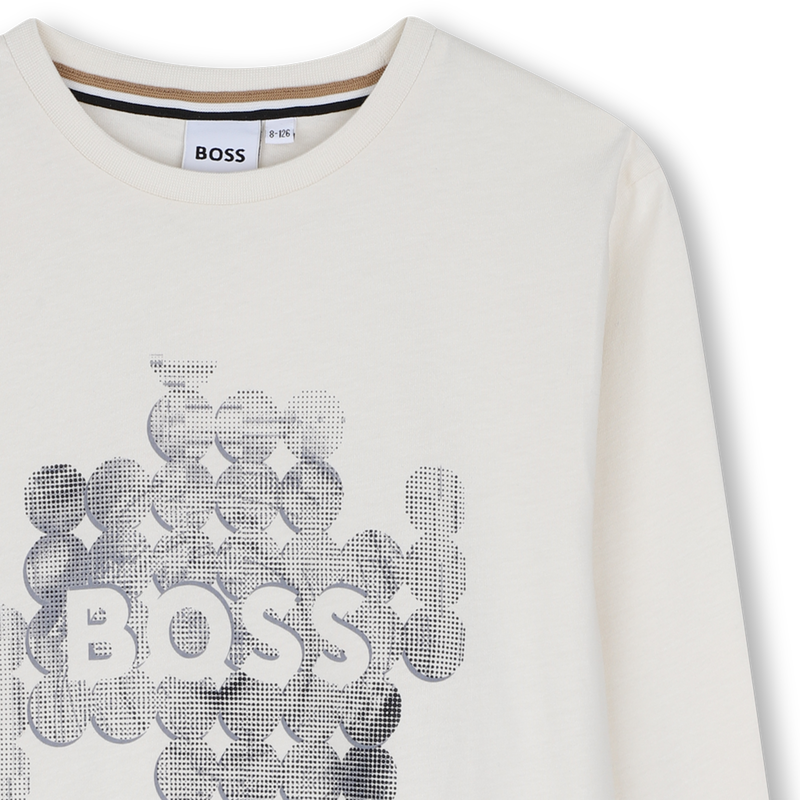 Maglietta a maniche lunghe BOSS 
                        RAGAZZO