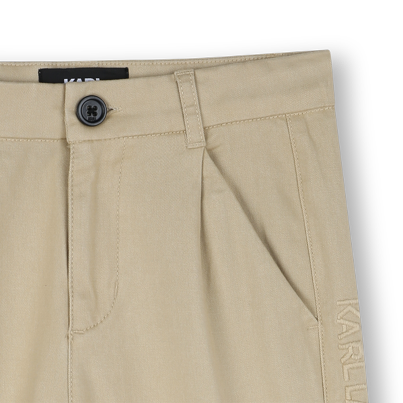 Pantaloni con tasche KARL LAGERFELD KIDS 
                        RAGAZZO